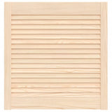 VidaXL Cabinet door with slats 61.5x59.4 cm Solid pine