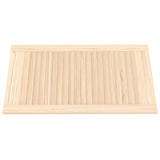 VidaXL Cabinet doors with slats 2 pcs 69x39.4 cm Solid pine
