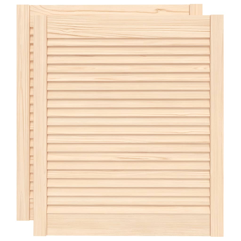 Vidaxl Courboard Dieren mat Slats 2 PCS 69x59,4 cm fest Kigel