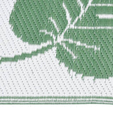 Vidaxl außerhalb des Teppichs Arakil 160x230 cm Polypropengrün