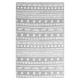 Vidaxl zunanja preproga Arakil 120x180 cm polipropen siva