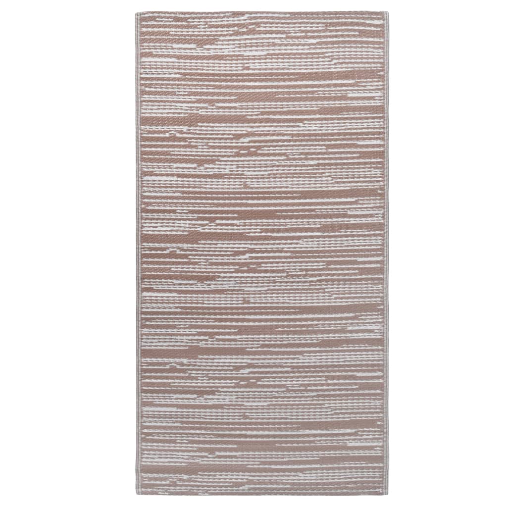 Vidaxl Zunanja preproga Arakil 140x200 cm Polipropena taupe