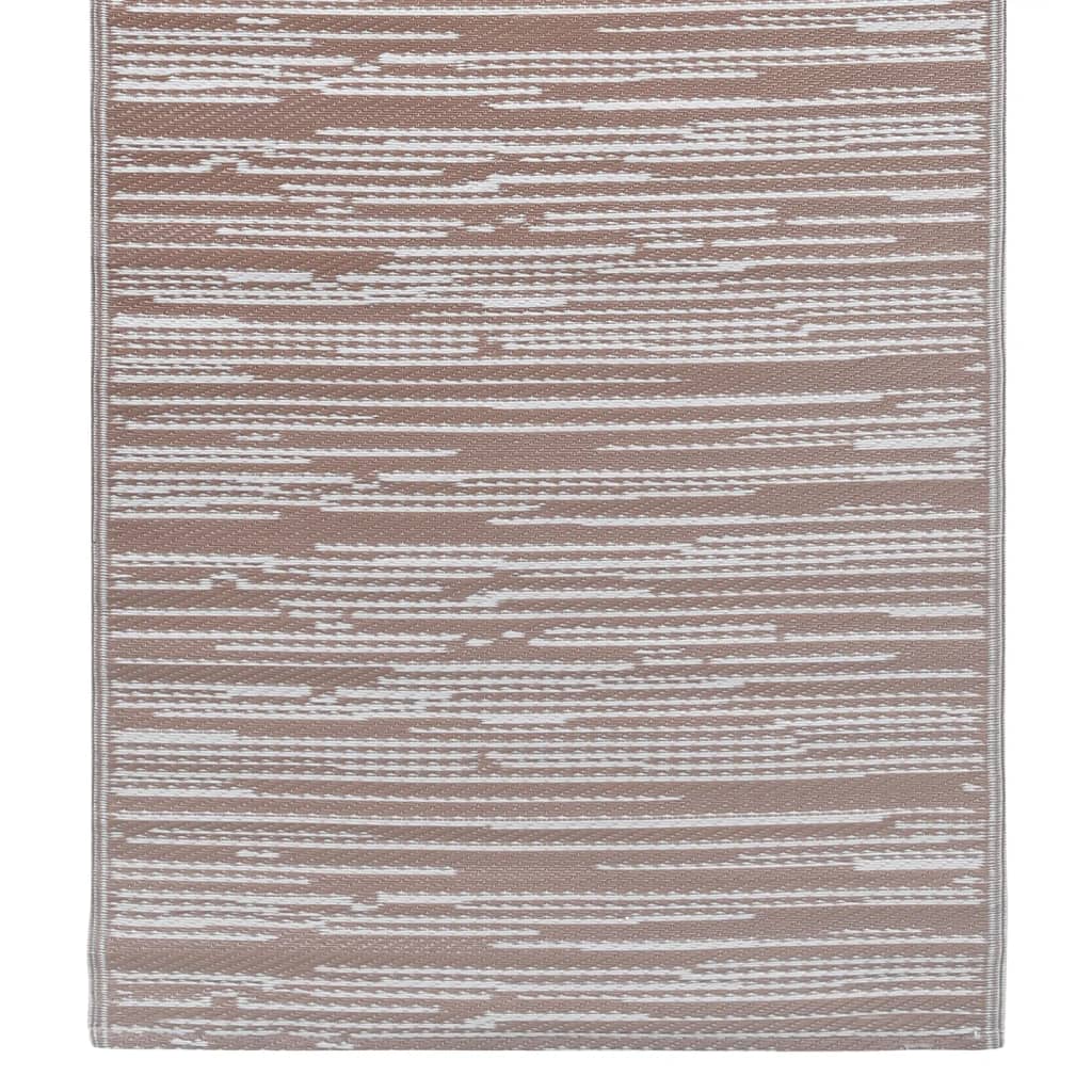 Vidaxl Zunanja preproga Arakil 140x200 cm Polipropena taupe