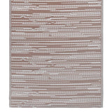 Vidaxl Zunanja preproga Arakil 140x200 cm Polipropena taupe