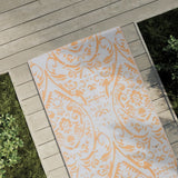 VIDAXL ESTERNO CAGGIO ARAKIL 80X250 CM PP Arancione e bianco
