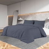 Vidaxl Duvet overlay set Lightweight 260x240 cm Microfiber Anthracite