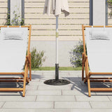 Vidaxl Parasol Foot 44x44x31 cm Gusseisengrün
