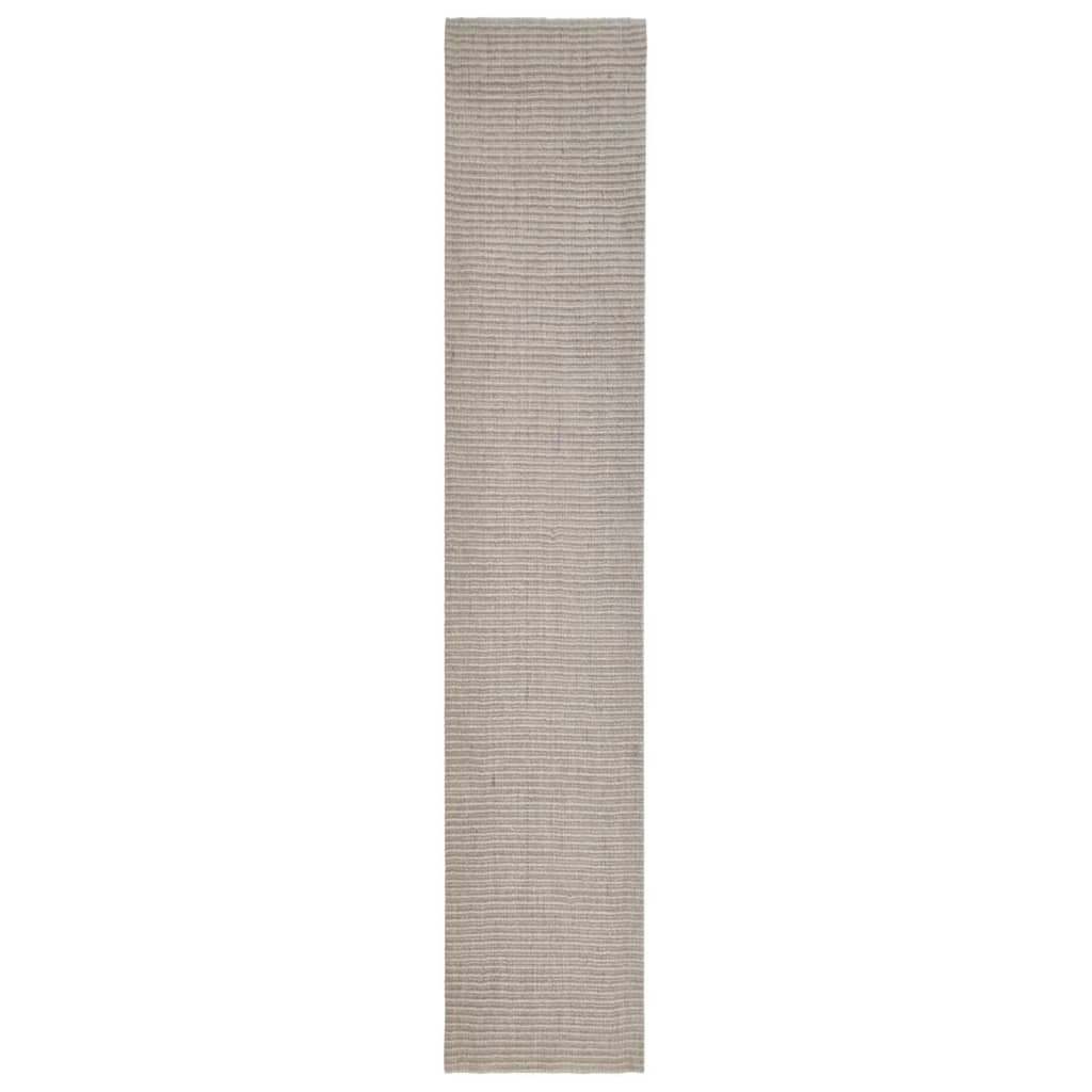Dywan vidaxl 66x350 cm naturalny piasek Sisal -coloed