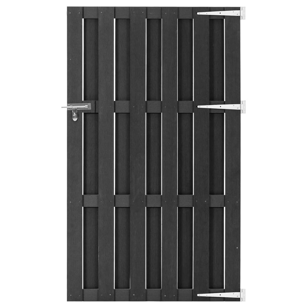 Vidaxl -Port 100x180 cm HKC Grau