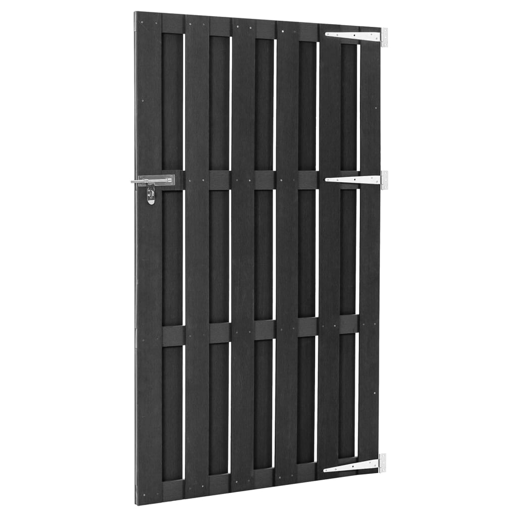 Vidaxl -Port 100x180 cm HKC Grau