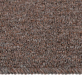 Podstavki za stopnice Vidaxl 15 St proti zdrsu pravokotno 60x25 cm rjava