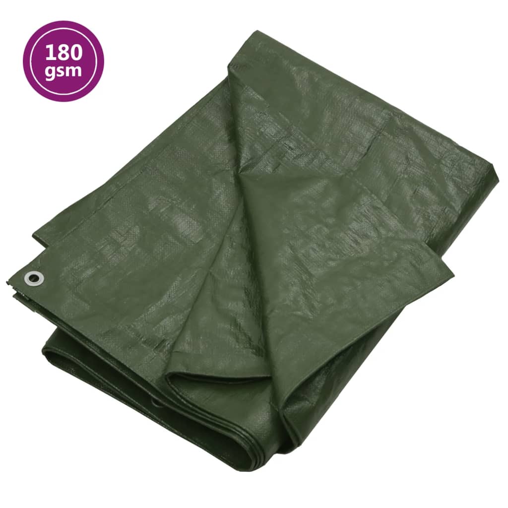 Vidaxl Device Sail 180 G M² 3x3 M HDPE Green