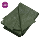 Vidaxl Apparat 180 g m² 4x4 m hdp gréng