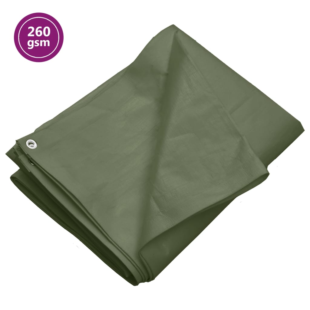 Vidaxl Device Sail 260 g m² 2x3 m HDPE vert