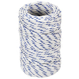 Vidaxl Boot Rope 2 mm 50 m Polypropylen Wäiss