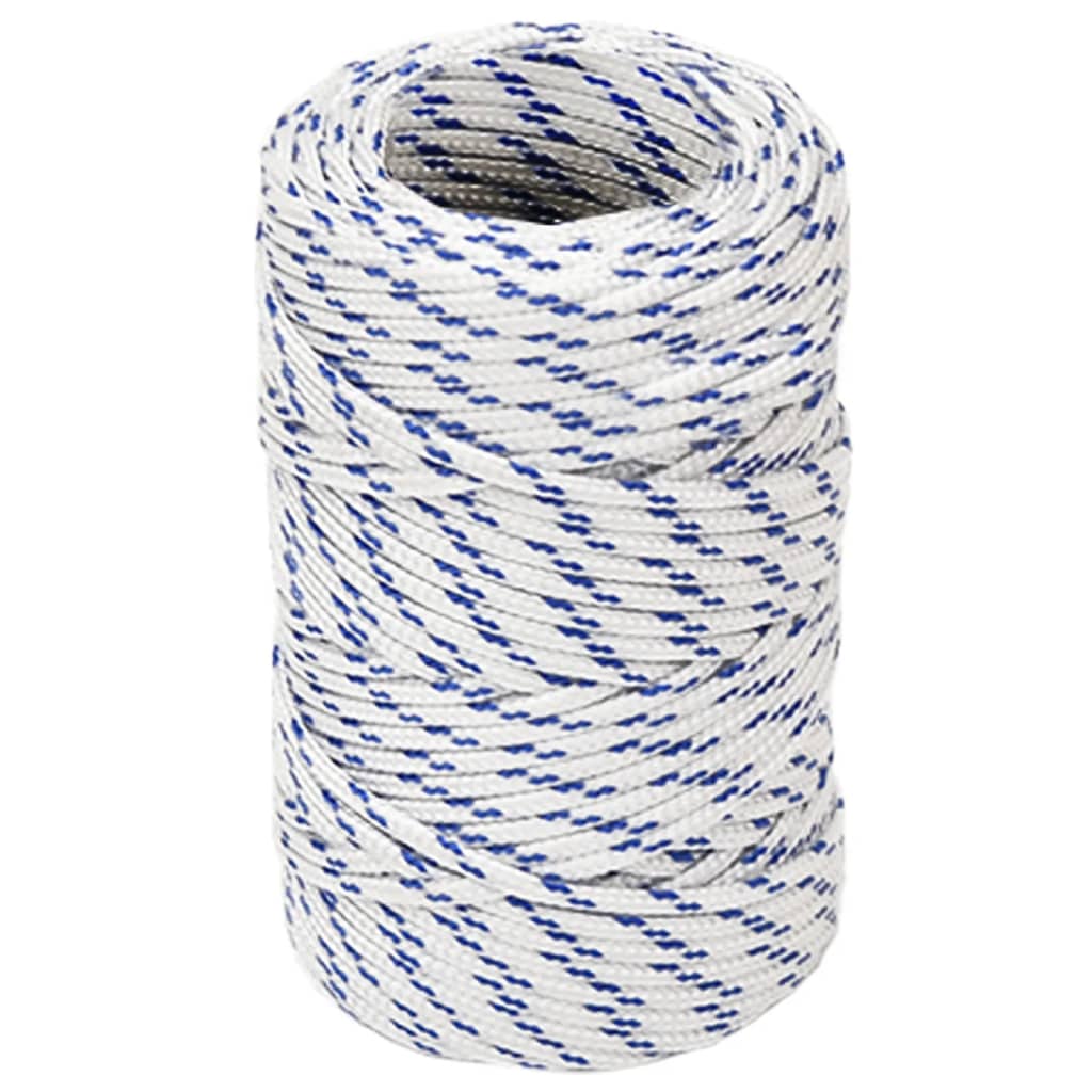 Vidaxl Boot Rope 2 mm 100 m Polropylen Wäiss