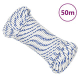 Vidaxl Boot Rope 3 mm 50 m Polypropylene white