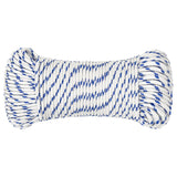 Vidaxl Boot Rope 4 mm 100 m polypropylen bílé