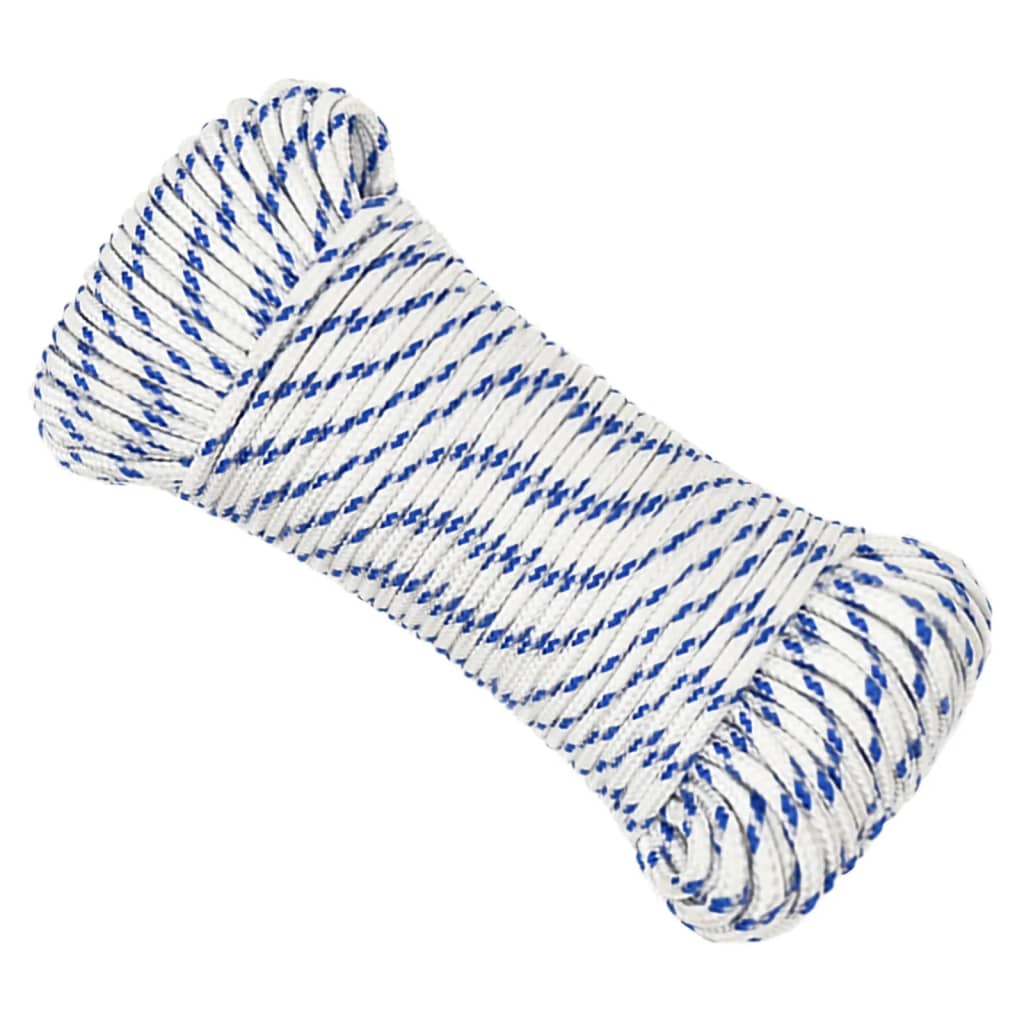 Vidaxl Boot rope 4 mm 250 m Polypropylene white