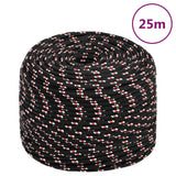 Vidaxl Boot rope 8 mm 25 m polypropylene black
