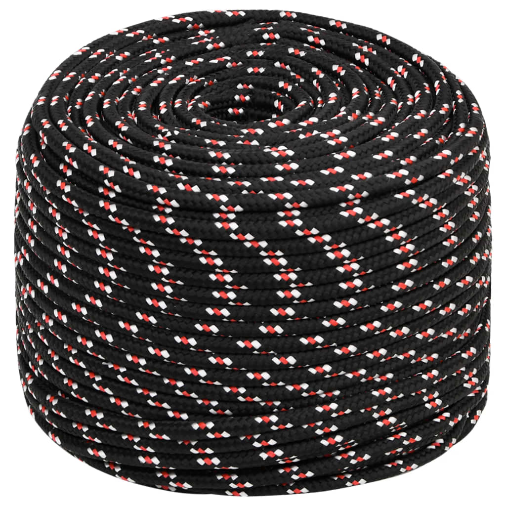 Vidaxl Boot rope 8 mm 25 m polypropylene black
