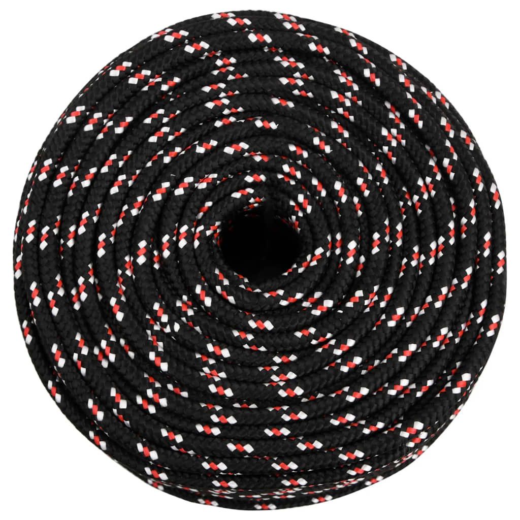 Vidaxl Boot rope 8 mm 25 m polypropylene black