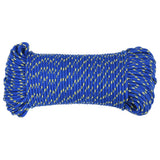 VIDAXL Vrv čolna 4 mm 500 m polipropilen modra