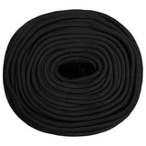 Vidaxl Boot Rope 10 mm 100 m Polroprope schwaarz
