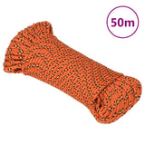 Vidaxl Boot Rope 3 mm 50 m Polypropylen orange