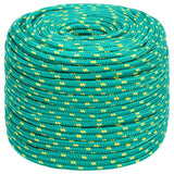 Vidaxl -Bootseil 8 mm 50 m Polypropylengrün