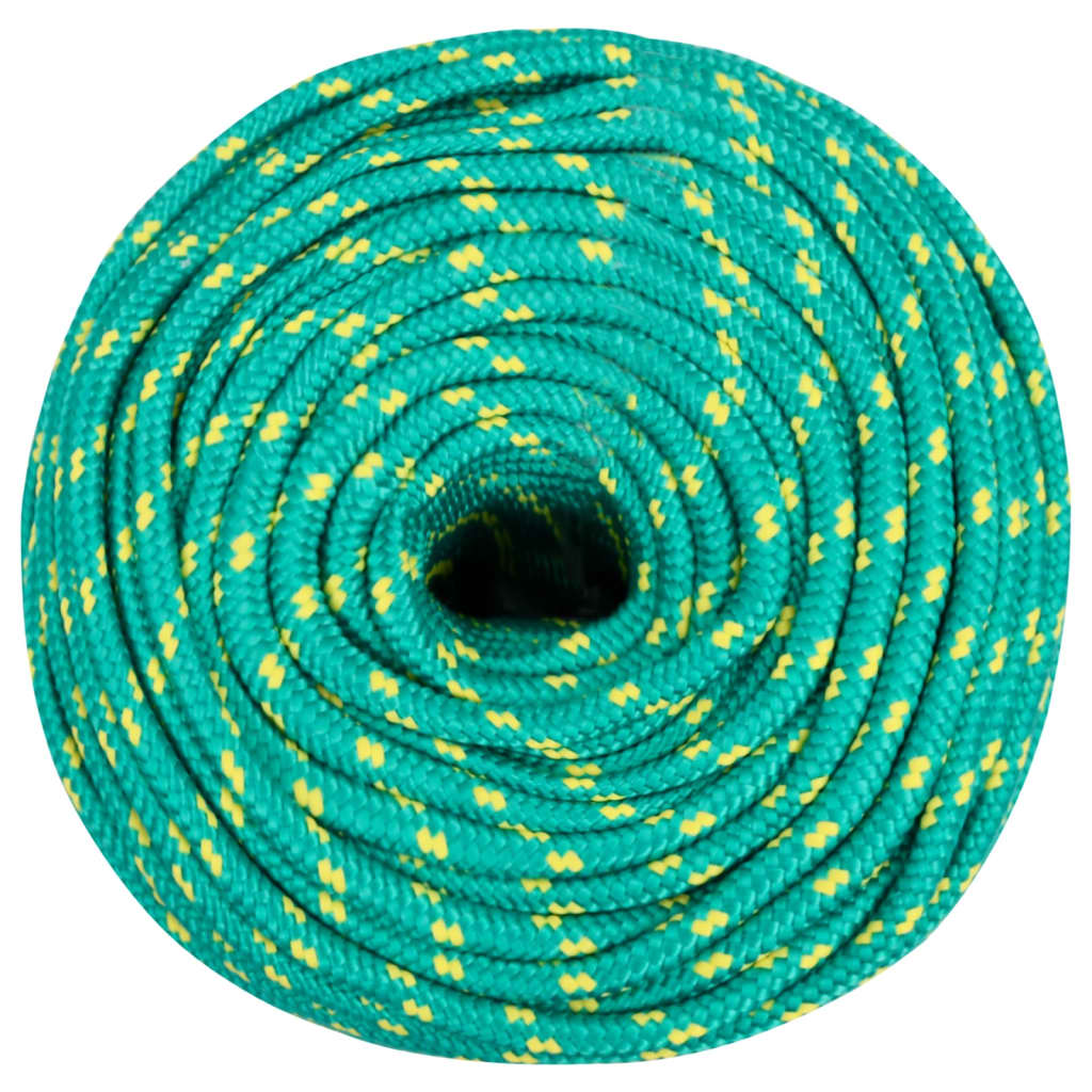 Vidaxl -Bootseil 8 mm 50 m Polypropylengrün