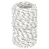 Vidaxl Boot Rope bremated 2 mmx25 m Polyester wäiss