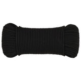 Vidaxl Werkouw 3 mm 250 m Polyester Black