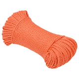 Vidaxl werkouw 6 mm 100 m polipropene oranje