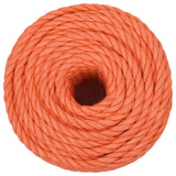 Vidaxl werkouw 10 m mm 25 m Polroprope oranje