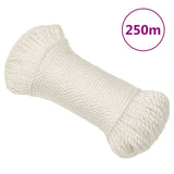 Vidaxl Werkouw 6 mm 250 m Polypropene white
