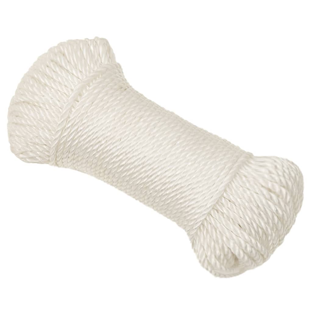 Vidaxl Werkouw 6 mm 250 m Polypropene white