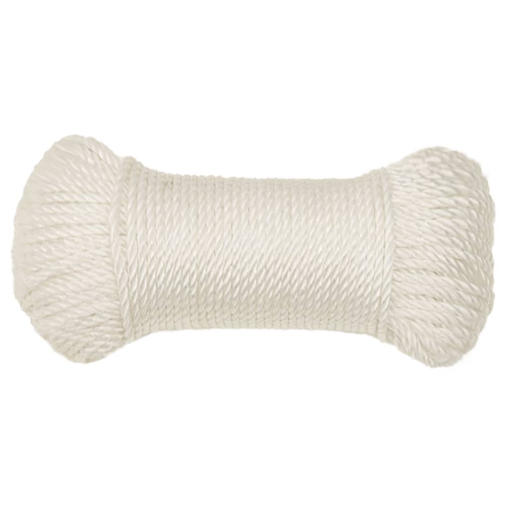 Vidaxl Werkouw 6 mm 250 m Polypropene white