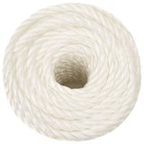 Vidaxl werkouw 14 mm 50 m Polroprope wäiss