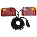 Lampy kibicowe Vidaxl 2 St Classic Gruszka 12 V 23x6x13 cm czerwona