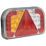 Kobieci Vidaxl 2 ST Lampa LED 12 V 24x5x14.5 cm czerwona