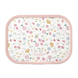 Mepal Campus Lunchbox Little Dutch Blumen und Schmetterlinge rosa weiß