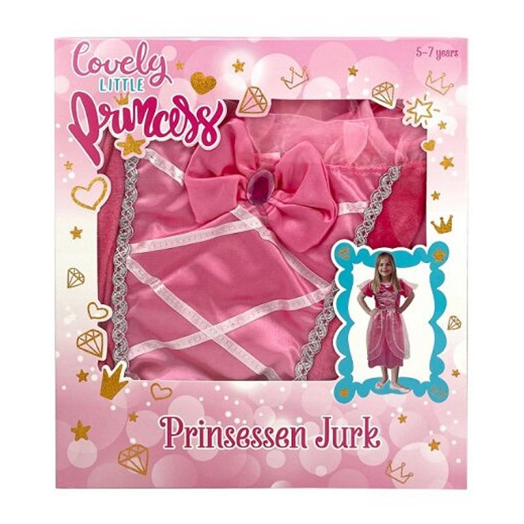 Aner Marken Prinzessin verkleedst up Kleed 5-7 Joer rosa