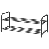 Solutions de rangement Rack à chaussures avec 2 couches 91x35x38,5 cm