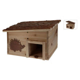 Progarden Progarden Hedgehog House 34x28x22 cm trä med trädbark