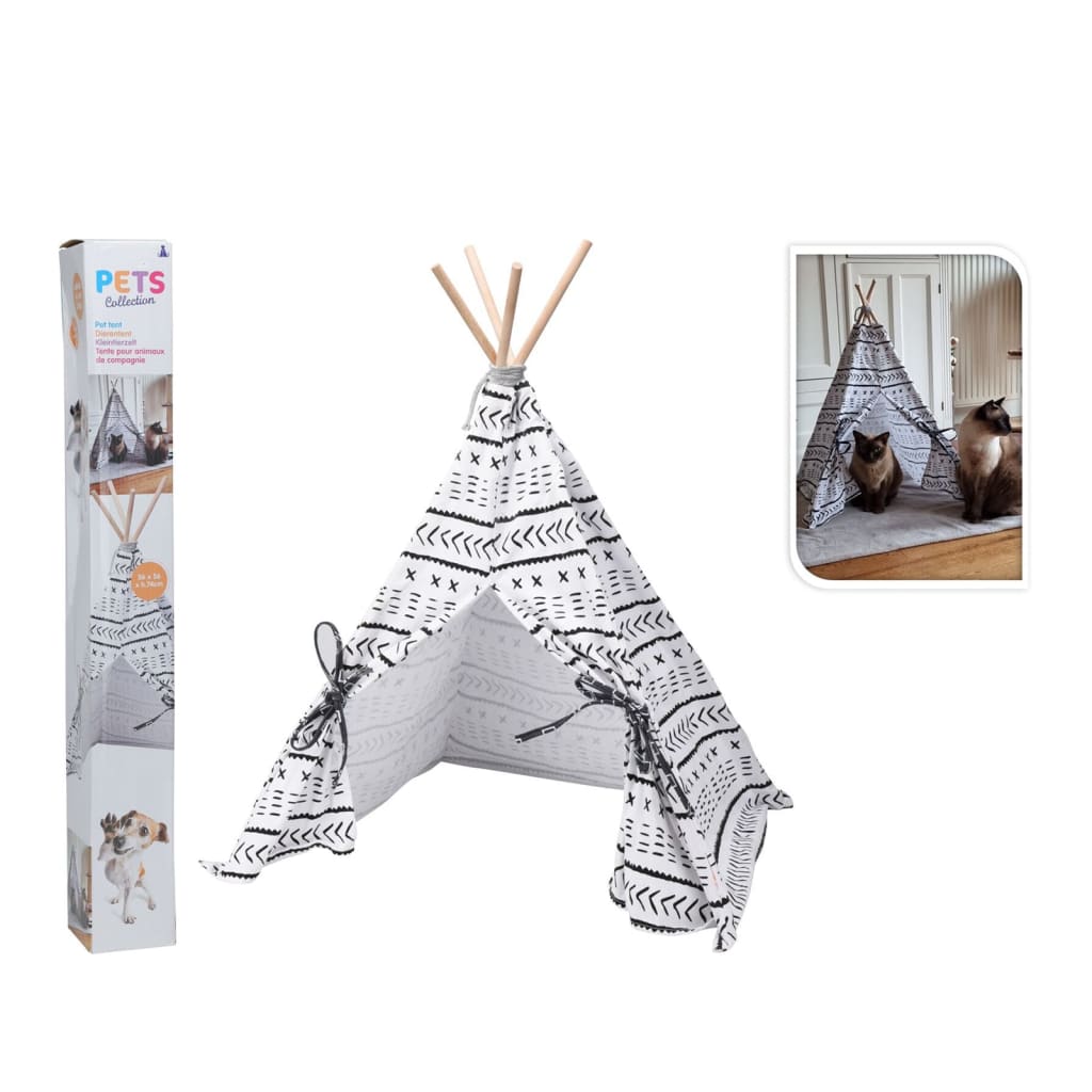 Pets Collection Dierent Tent Tipi 56x56x74 cm Canvas