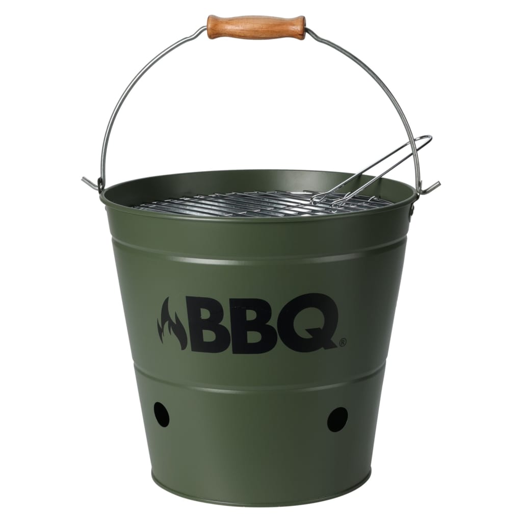 Progarden Progarden Barbecue Bucket BBQ 26 cm olivengrøn