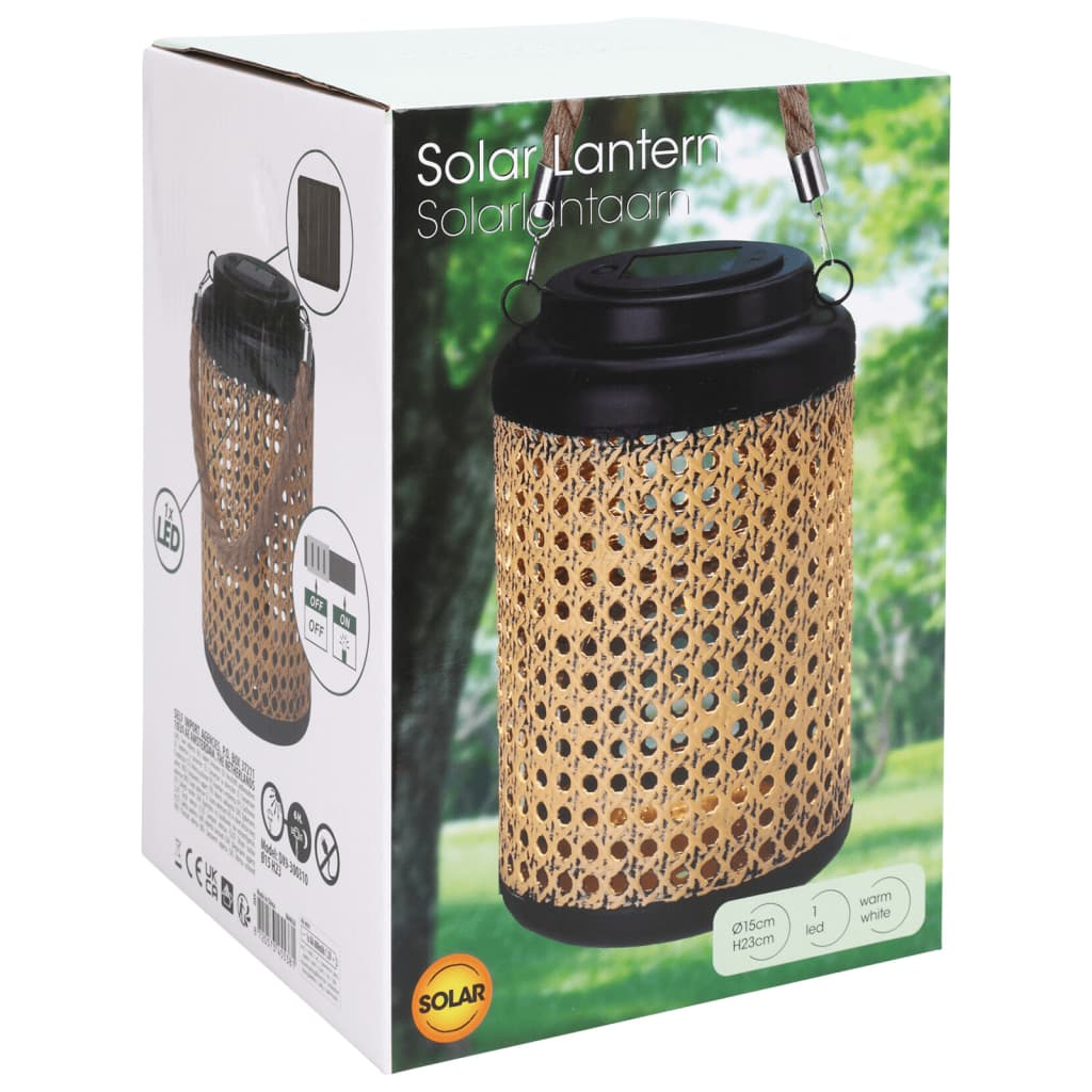Progarden Progarden Led-Solarlantaarn with handle 15x23 cm