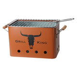 Progarden barbecuegrill rectangular matte orange