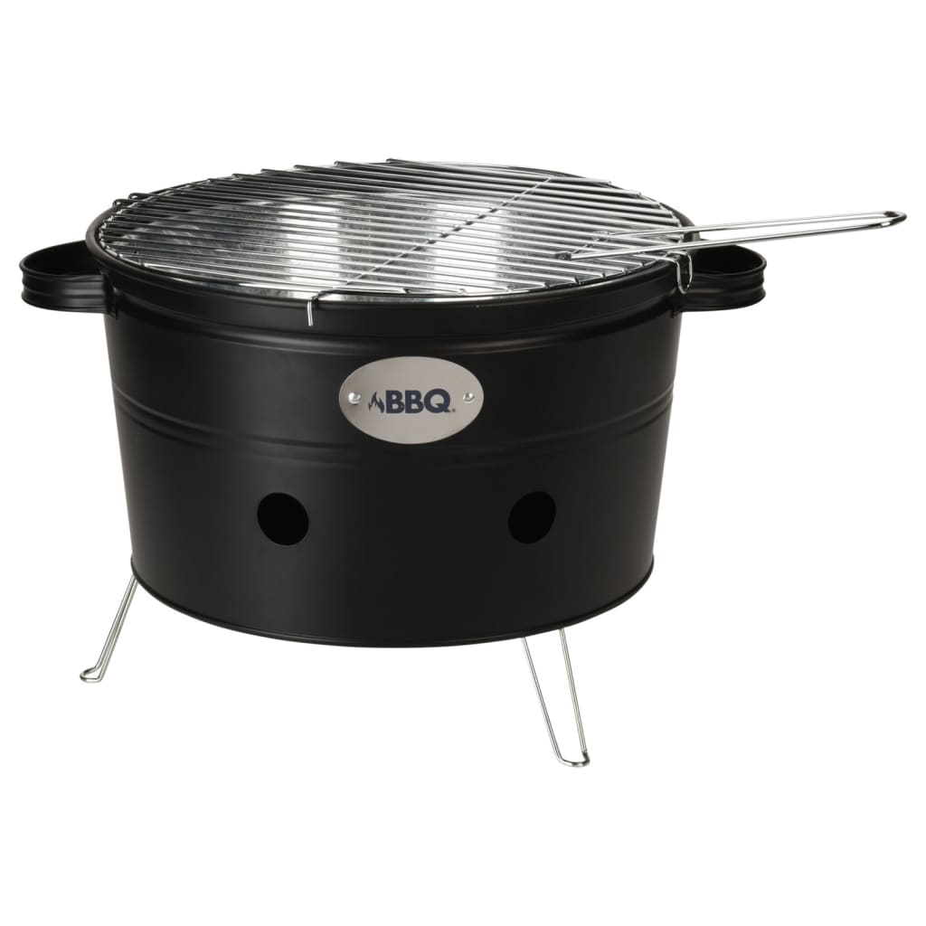 Progarden barbecue bucket with 2 handles 34.5 cm matte black